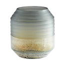 Alistair Vase | Grey And Guilded Silver - Small