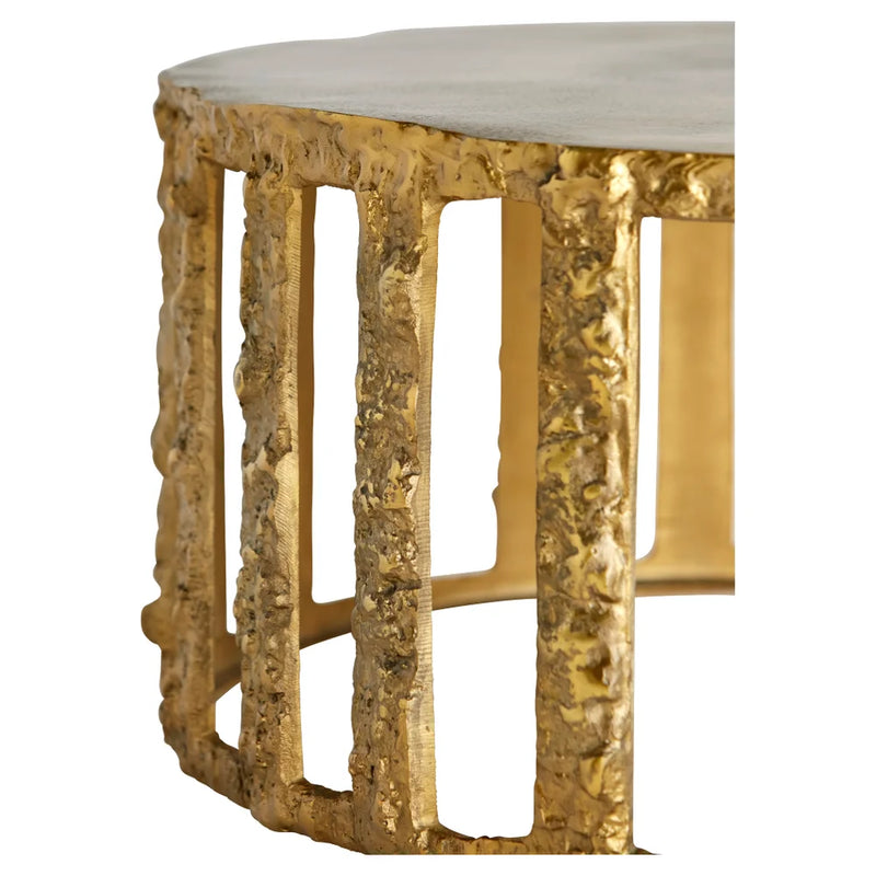 Lucila Coffee Table | Gold