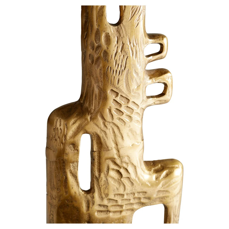 Sargon Lux Sculpture | Gold