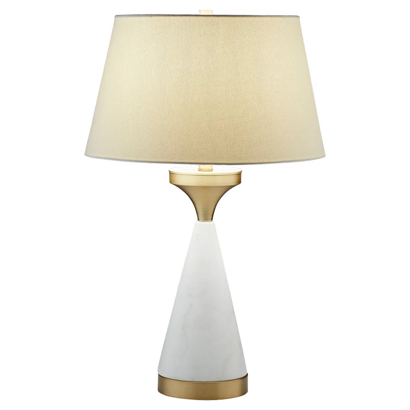 Solid Snow Table Lamp | White