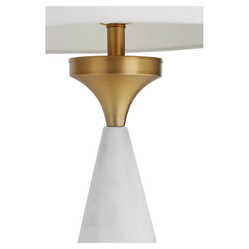 Solid Snow Table Lamp | White