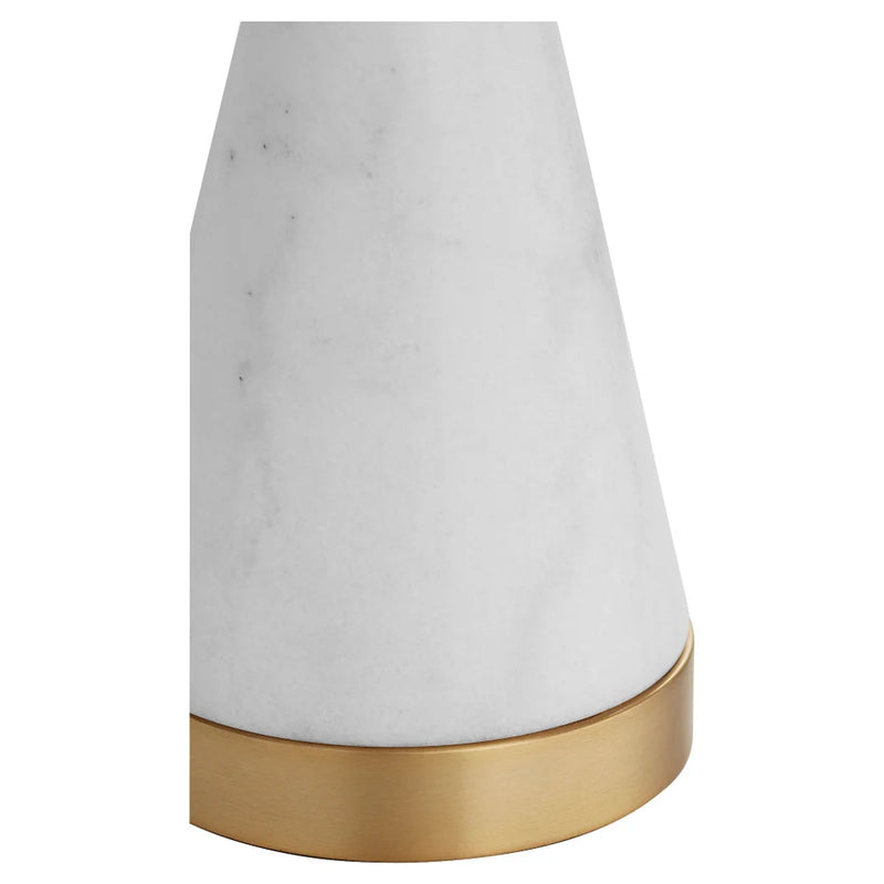 Solid Snow Table Lamp | White