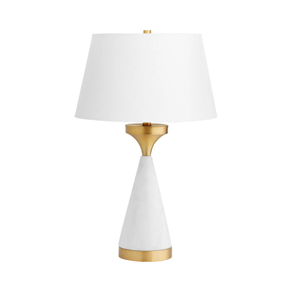 Solid Snow Table Lamp | White