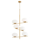 Pod Chandelier | Aged Brass - Large