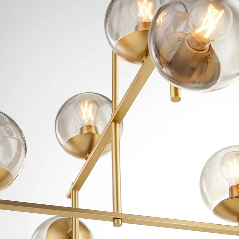 Edmonds Chandelier | Aged Brass