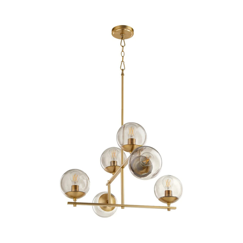 Edmonds Chandelier | Aged Brass