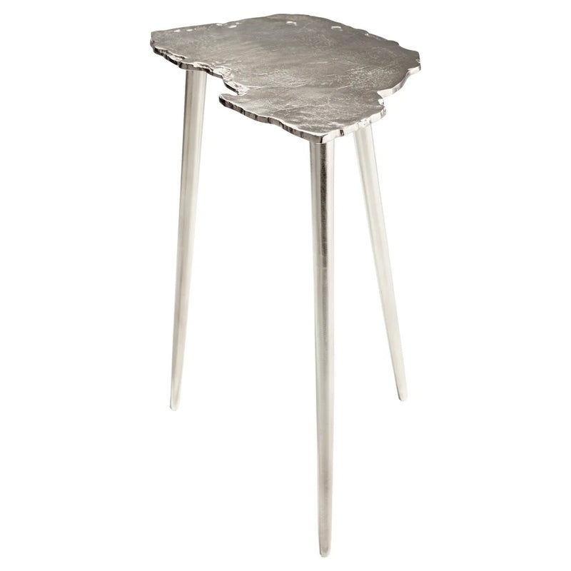 Needle Side Table | Antique Nickel