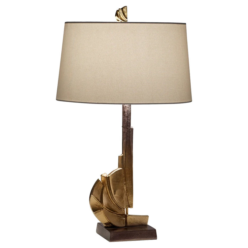 Crescendo Table Lamp | Antique Brass