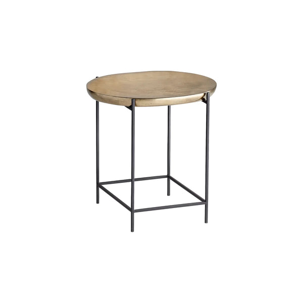 Buoy Side Table | Aged Gold