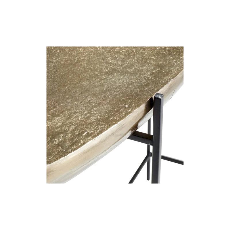 Pontoon Console Table | Aged Gold