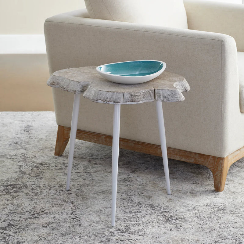 Palmer Side Table | Whitewash