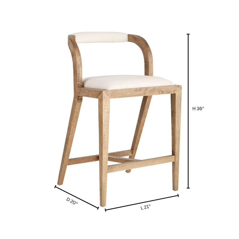 Malone Stool | Cream