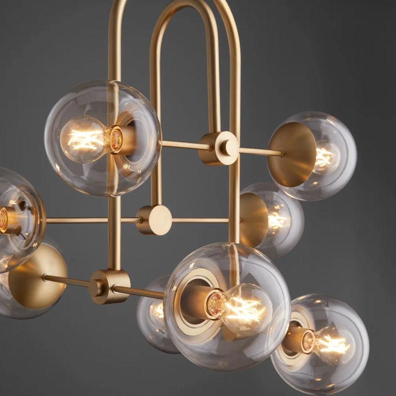 Drea Pendant | Aged Brass