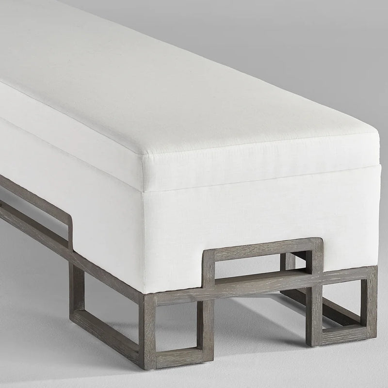 Vanora Bench | White