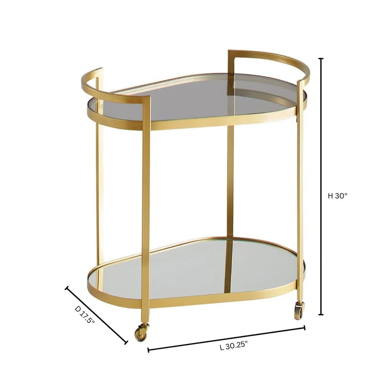 Cosmo Bar Cart | Gold