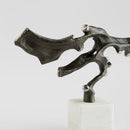Rivulet Sculpture | Bronze & White