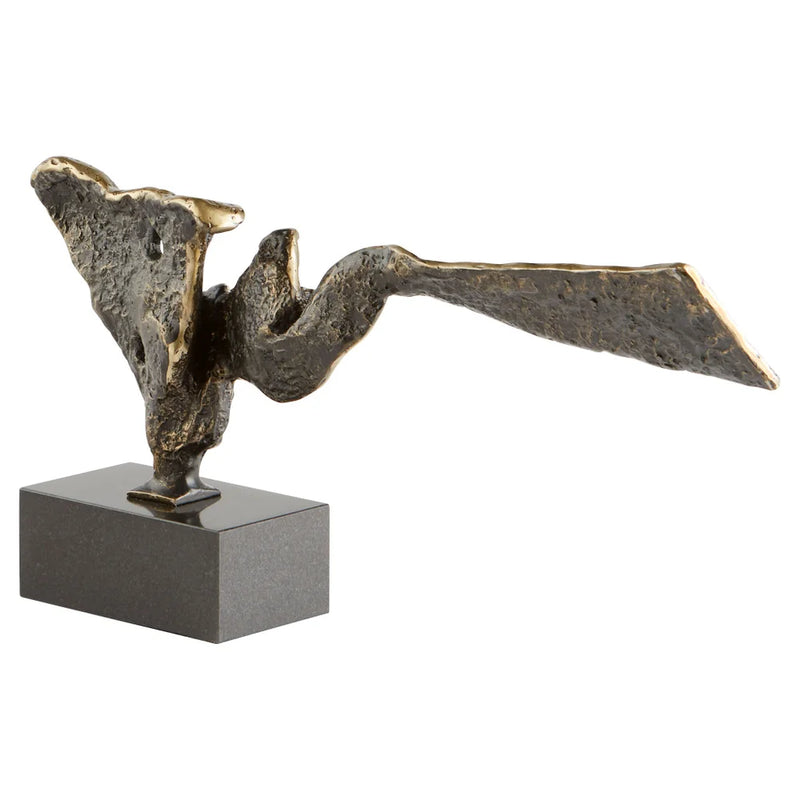 Squall Sculpture | Bronze & Black