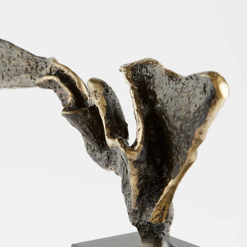 Squall Sculpture | Bronze & Black