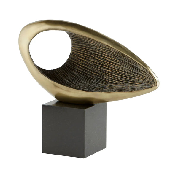 Delphina Sculpture | Bronze & Black