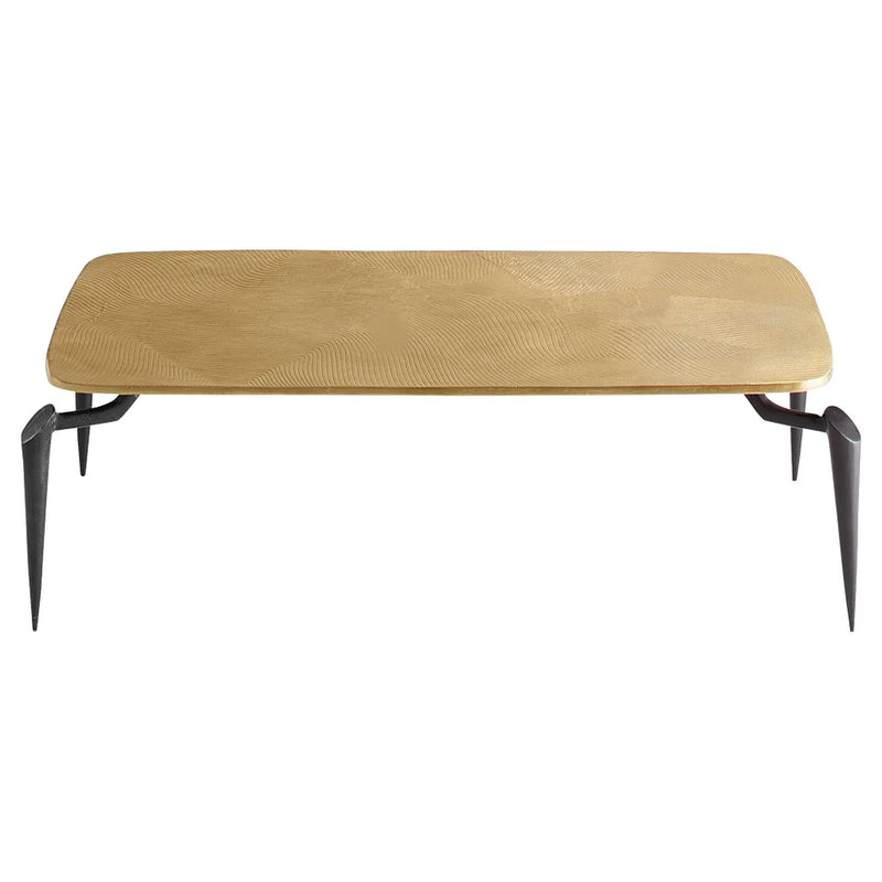 Tarsal Coffee Table | Black & Gold