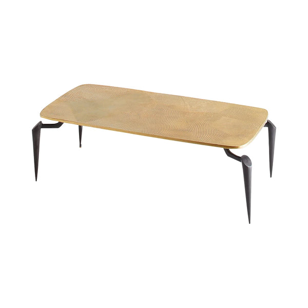 Tarsal Coffee Table | Black & Gold