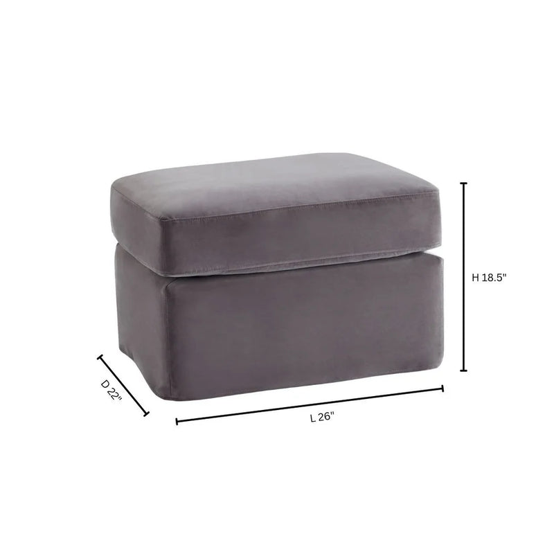 Sovente Ottoman | Grey