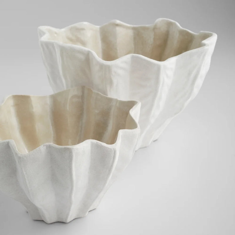 Chloris Bowl | White - Large