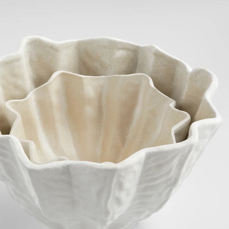 Chloris Bowl | White - Large