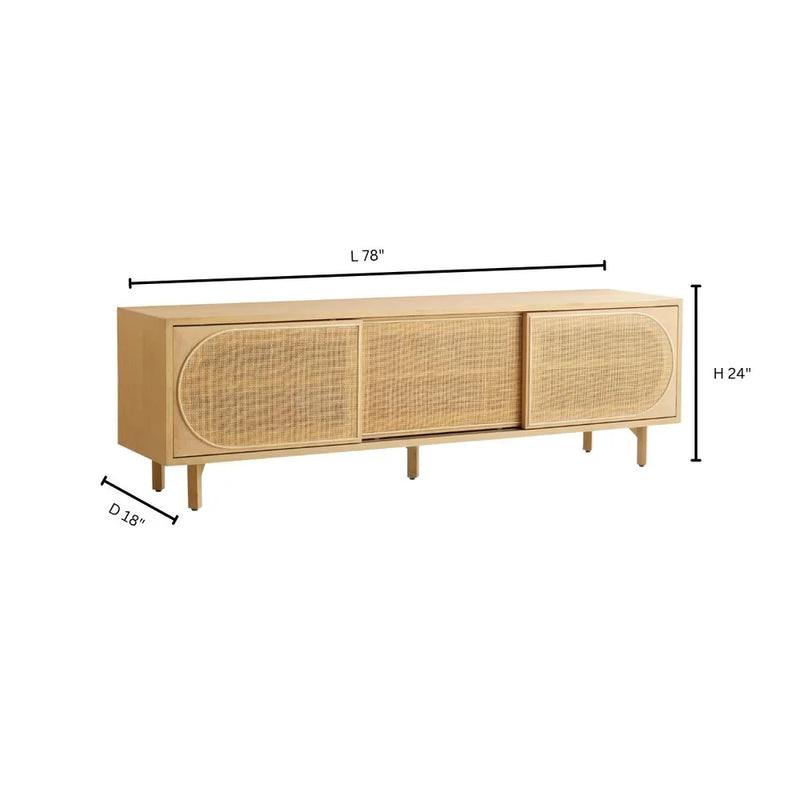 Lamu Media Console | Oak