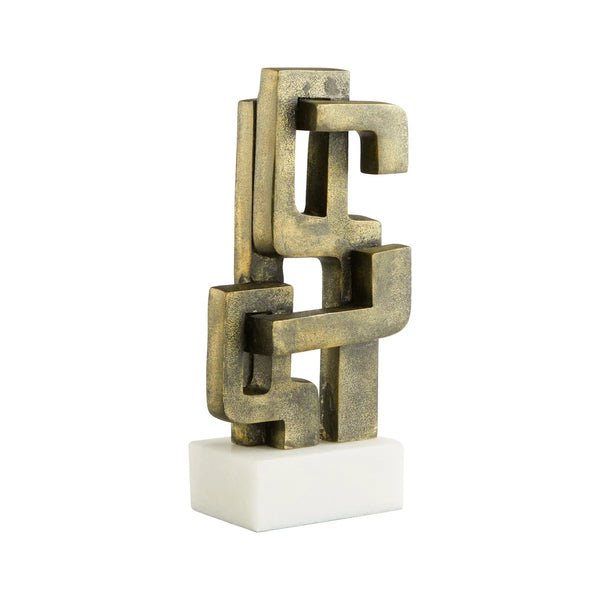 Segovia Sculpture | White & Black