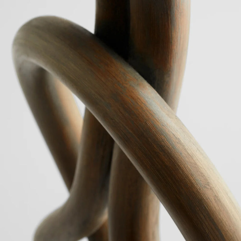 Hercules Knot Sculpture | Mahagony Finish