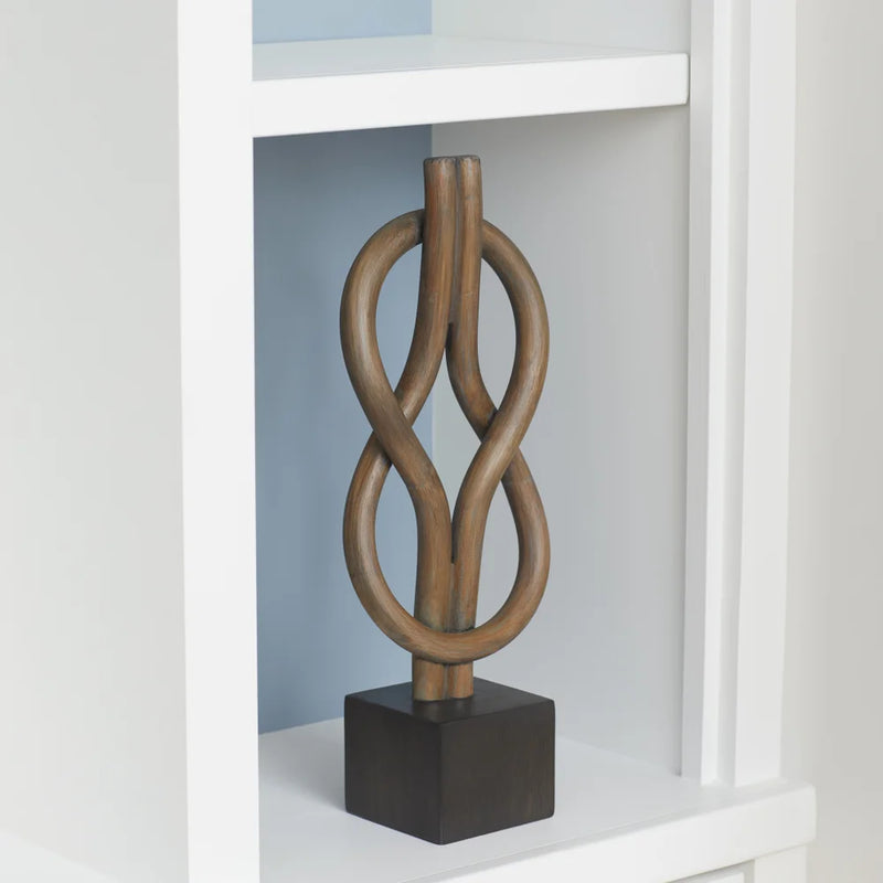 Hercules Knot Sculpture | Mahagony Finish