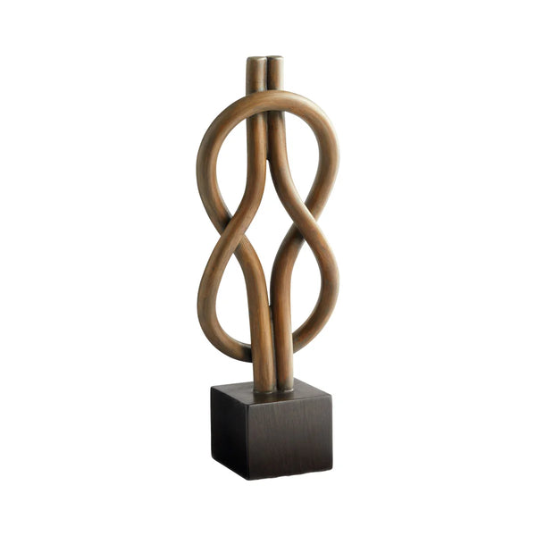 Hercules Knot Sculpture | Mahagony Finish