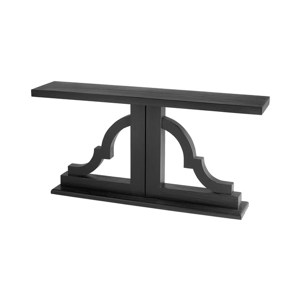 Bahia Console Table | Satin Black