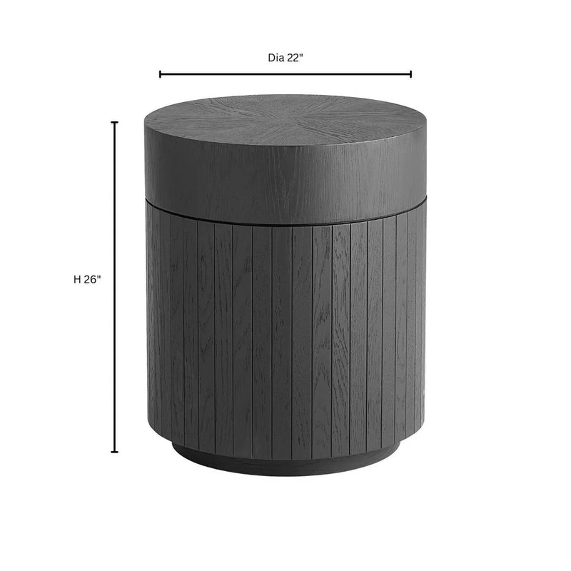 Lamu Side Table | Black