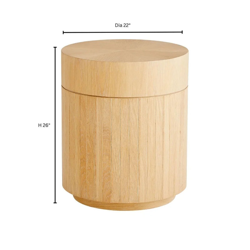 Lamu Side Table | Natural Oak