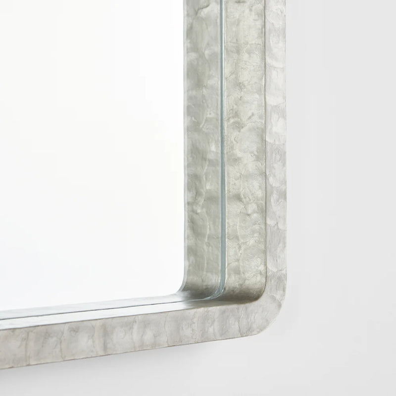 Triton Rectangular Mirror | Taupe