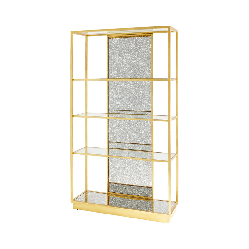 Etagere | Gold Leaf - Antique Mirrored Glass