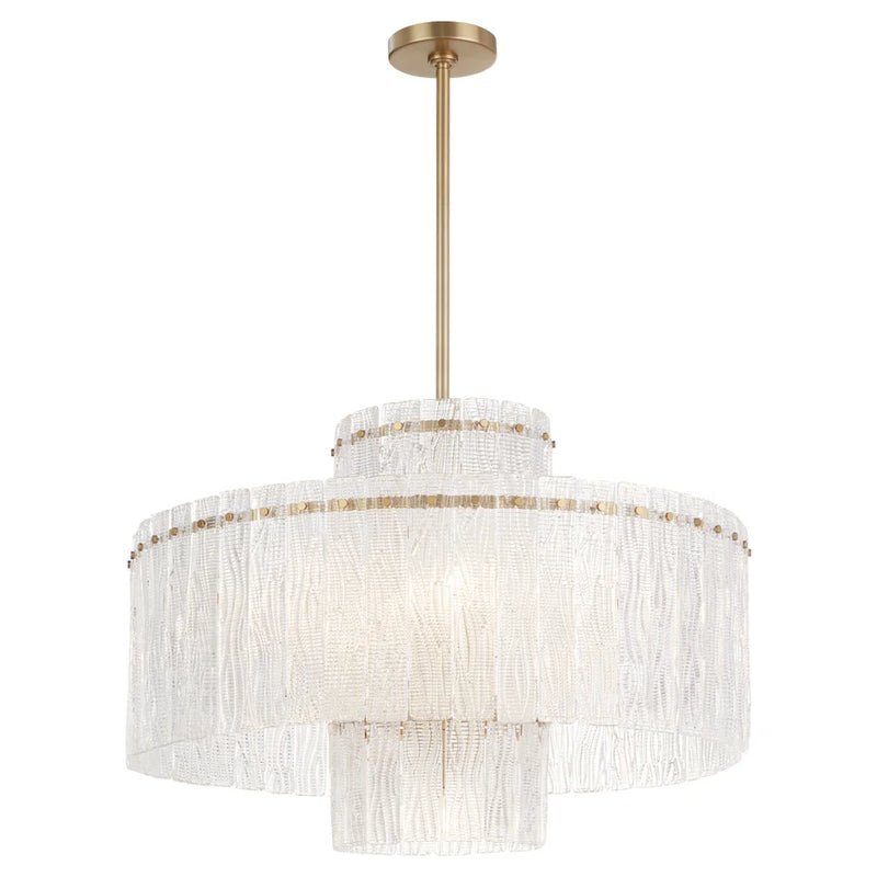 Othello 9-Light Chandelier | Aged Brass