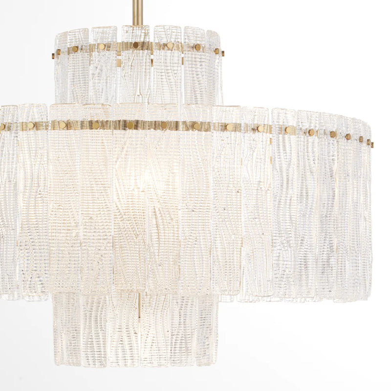 Othello 9-Light Chandelier | Aged Brass