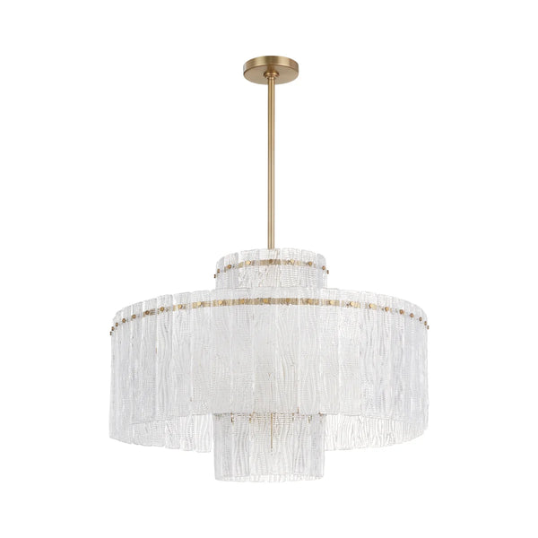 Othello 9-Light Chandelier | Aged Brass