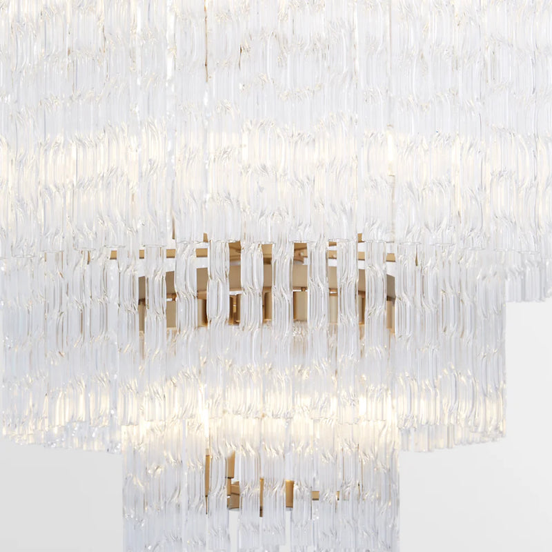 Nobel 18-Light Chandelier | Aged Brass