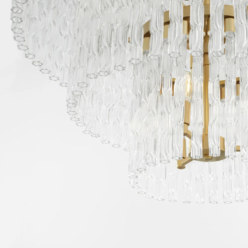 Nobel 18-Light Chandelier | Aged Brass