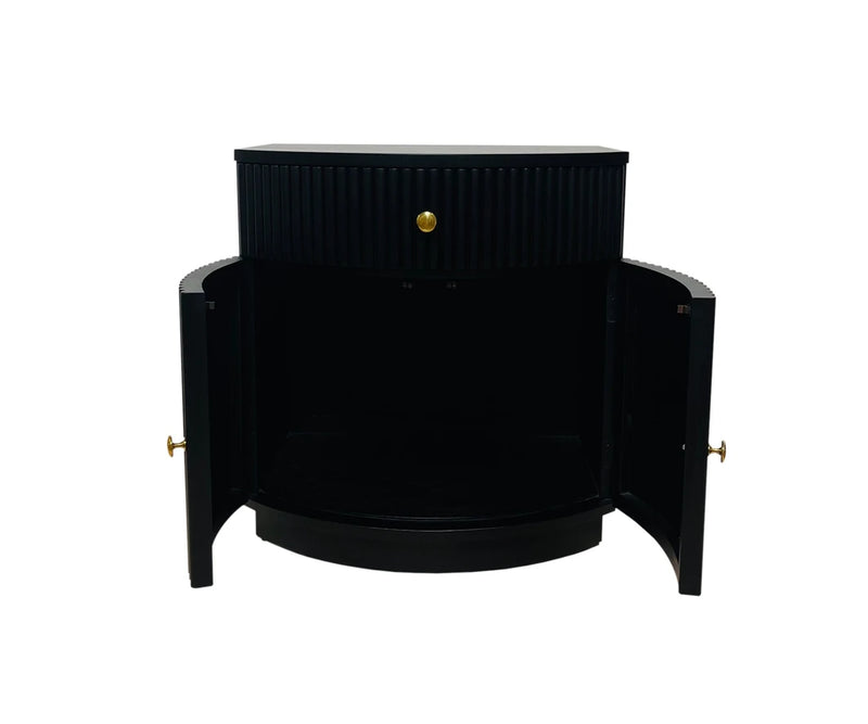 Elle Bedside Table | Black