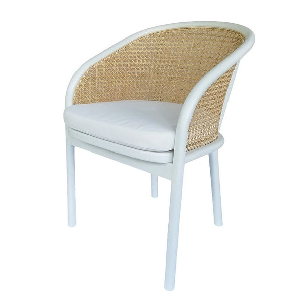 Camille Dining Chair | White