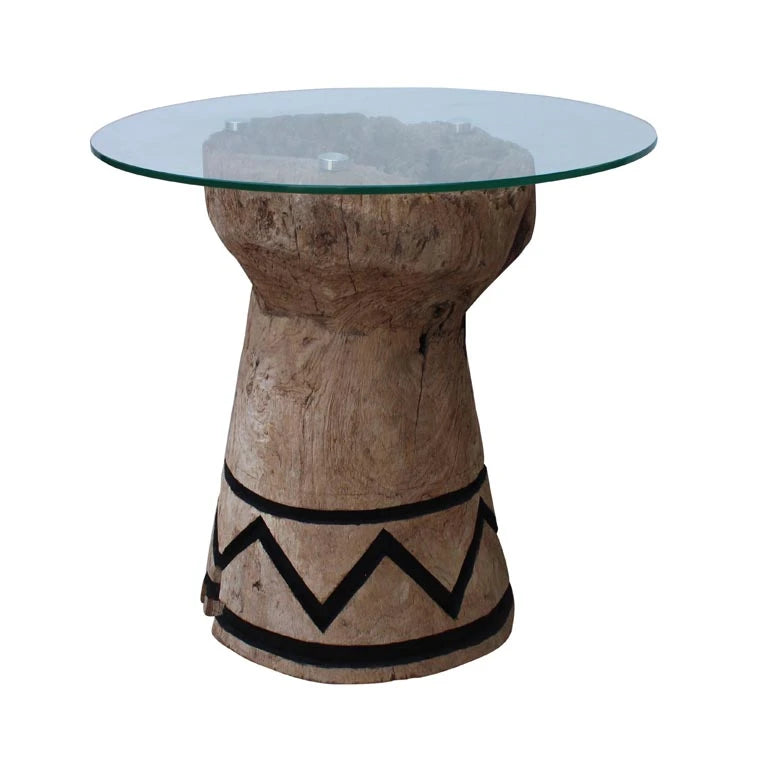 Tabari High Side Table | Black