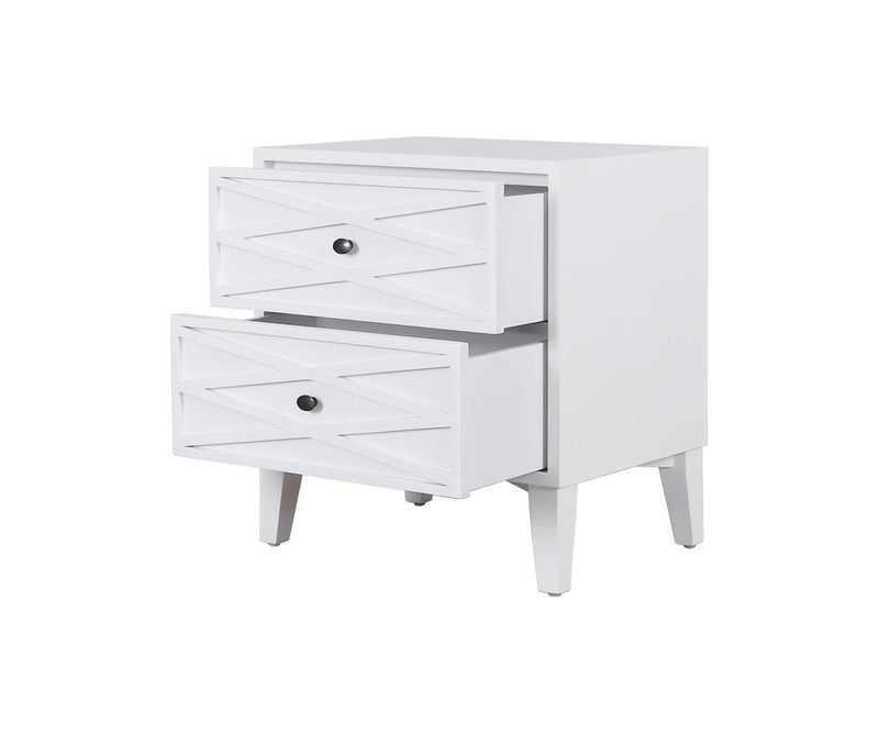 Elle Nightstand | White