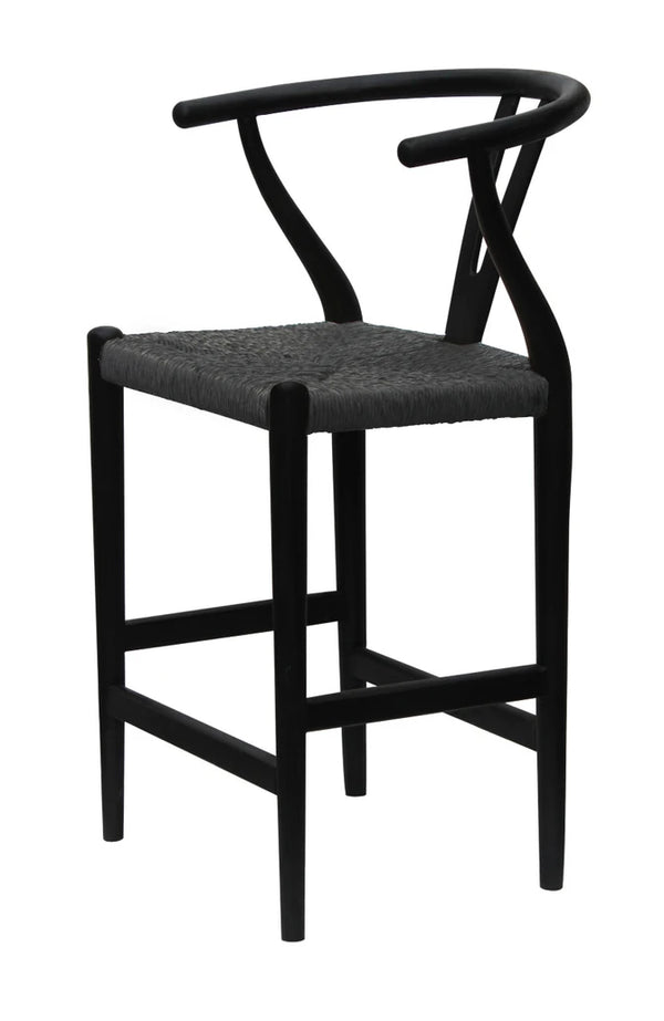 Hans Counter Stool Black