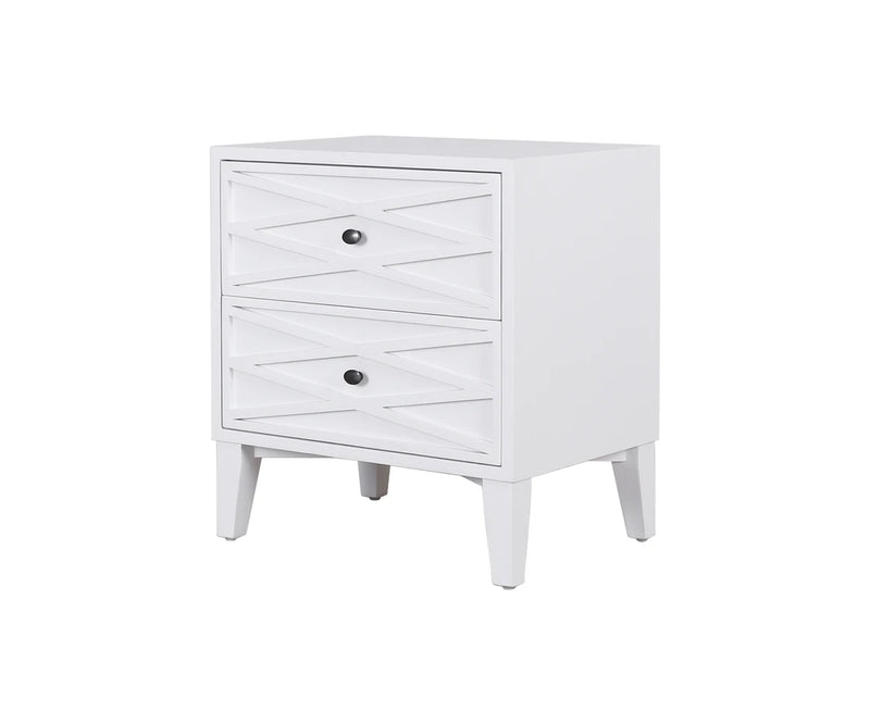 Elle Nightstand | White