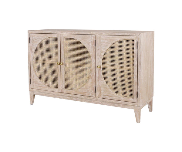 Olivia 3 Door Cabinet | Natural